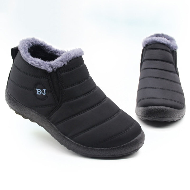 Lightweight Winter Shoes For Men Snow Boots Waterproof