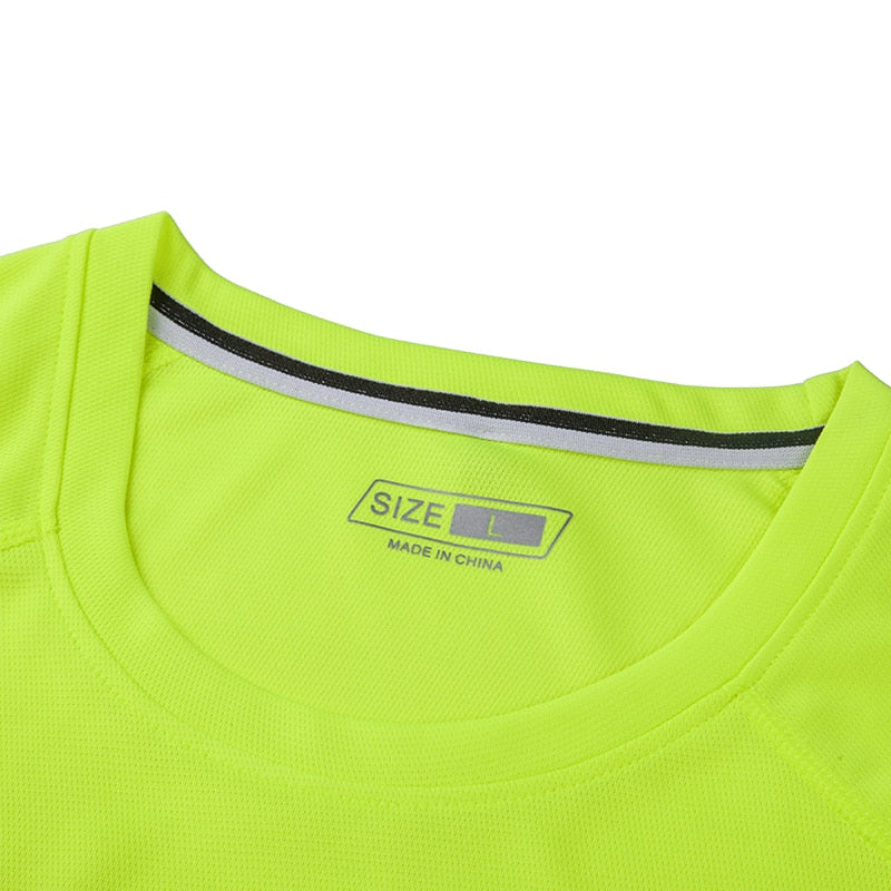 Breathable Short Sleeve Running Fitness T-shirt