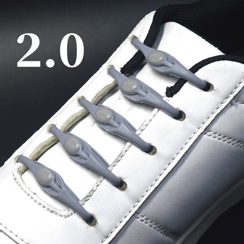 16pcs Silicone Shoelaces Round Elastic Shoe Laces - Jeglowstore