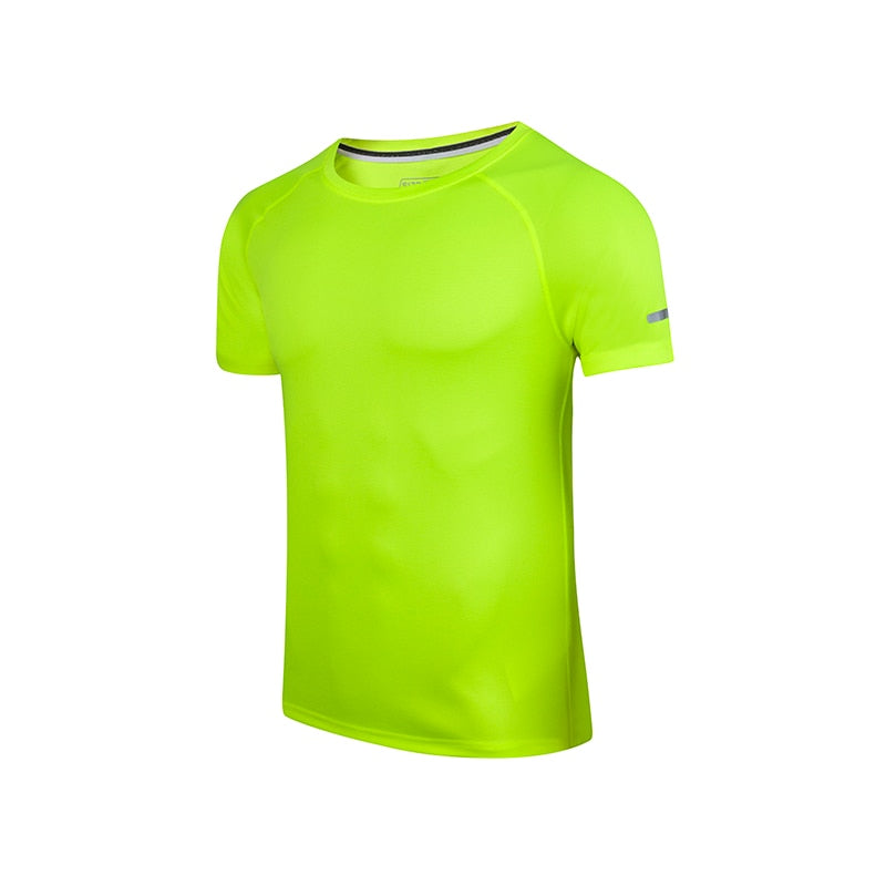 Breathable Short Sleeve Running Fitness T-shirt