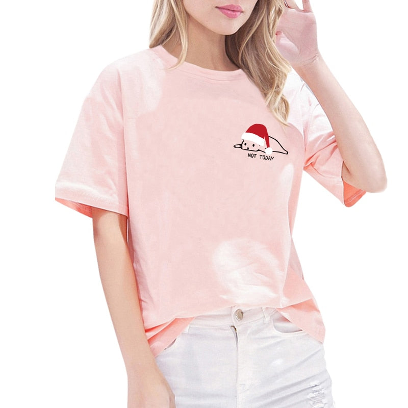 Cactus Printed Round neck T-Shirt Cotton Top Tee