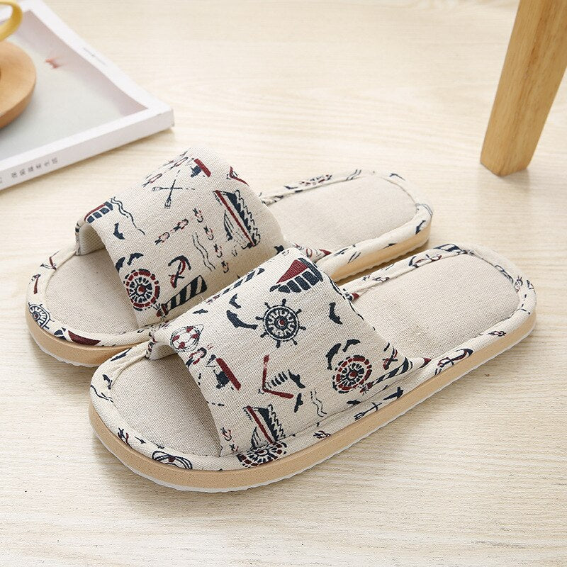 Autumn Winter Women's Home Non-Slip Foam Flip Flops