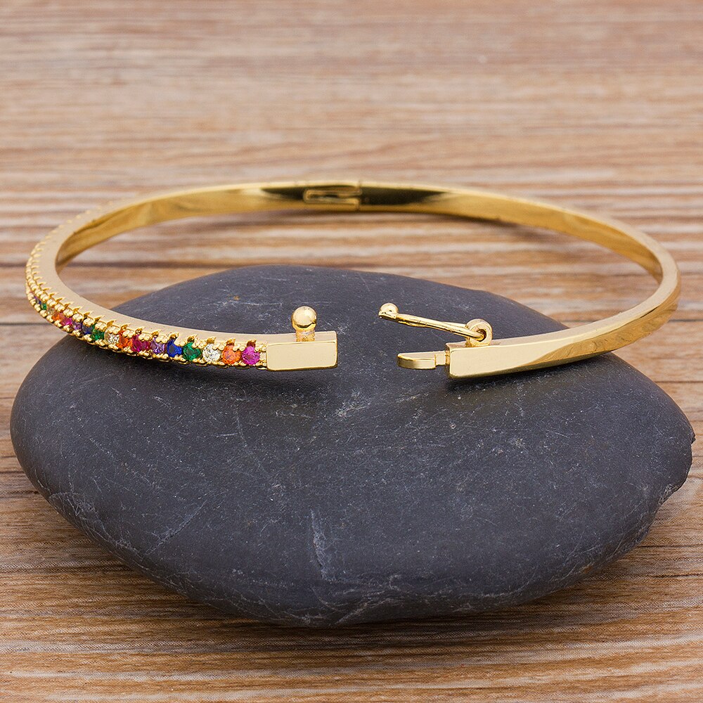 Nidin High Quality Charm Rainbow Bracelet