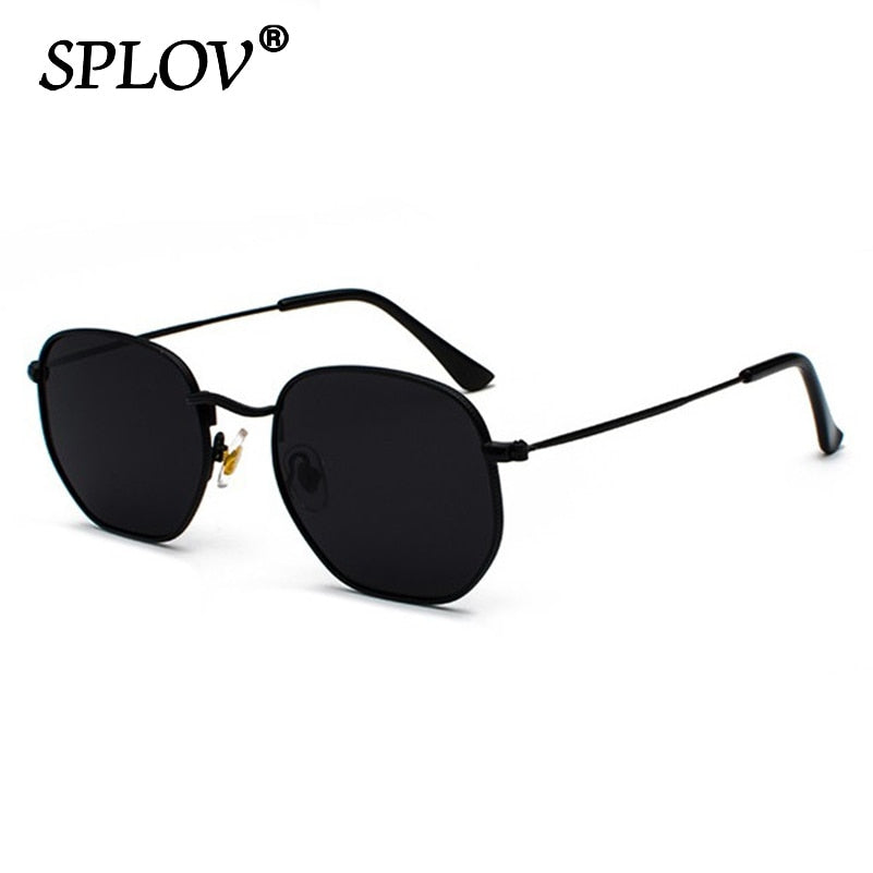 Men Women Sunglasses Square Polygon Sun Glasses Clasic Brand