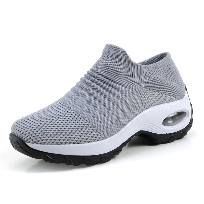 Running Breathable Mesh Comfortable Air Cushion Sneaker Lightweight