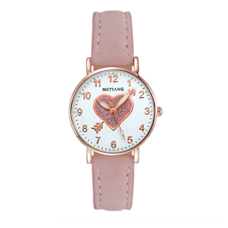 Exquisite Small Dial Quartz Clock Dress Wristwatch