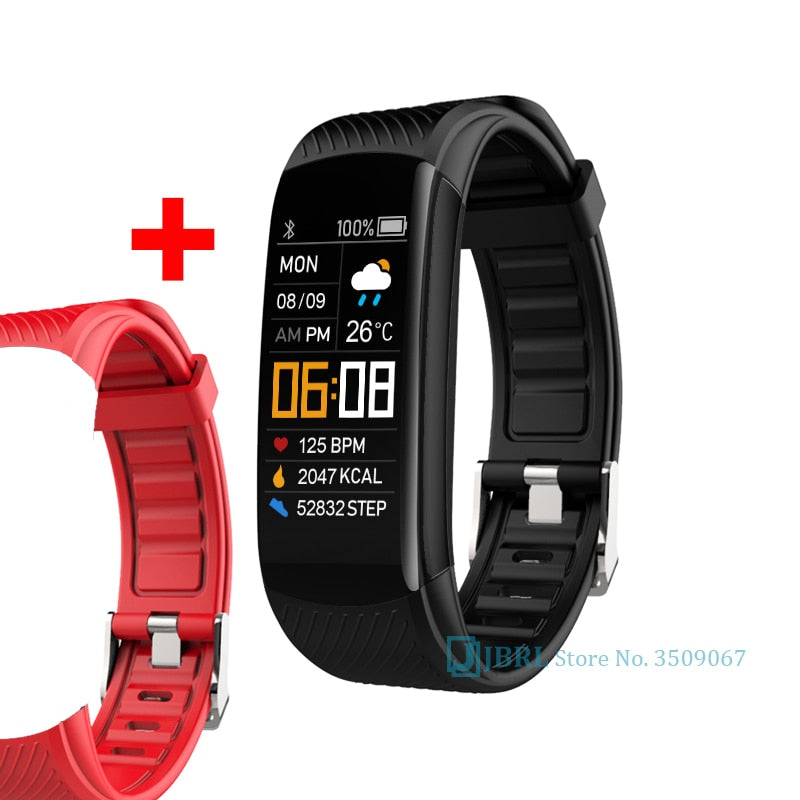 Fitness Tracker Android iOS Heart Rate Monitor Electronic Waterproof Smart Watch