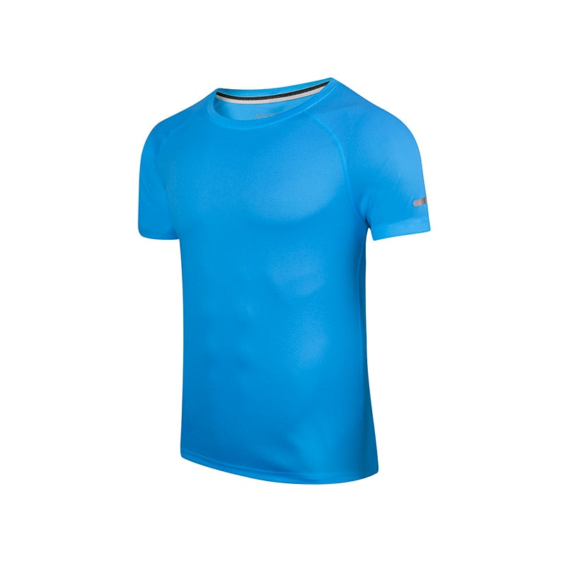 Breathable Short Sleeve Running Fitness T-shirt
