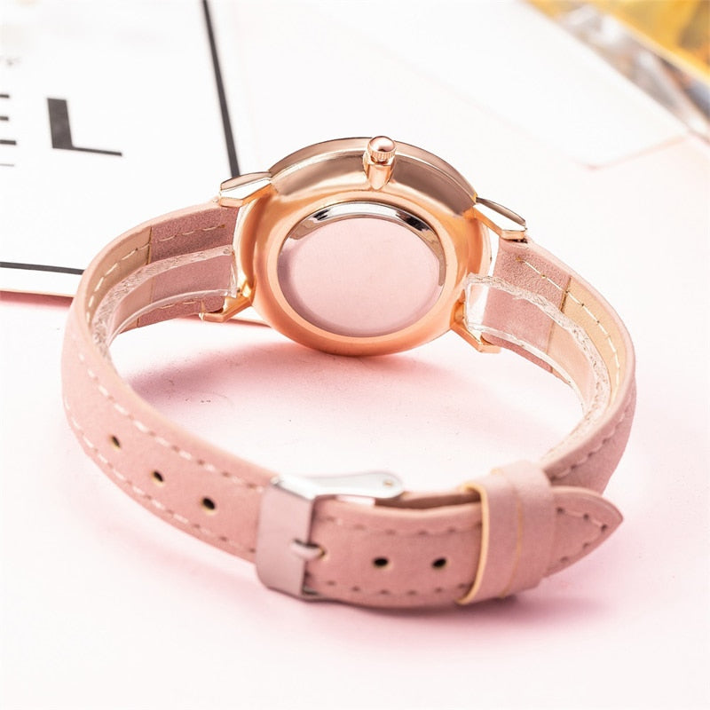2022 New Watch Women Fashion Casual Leather Belt Watches