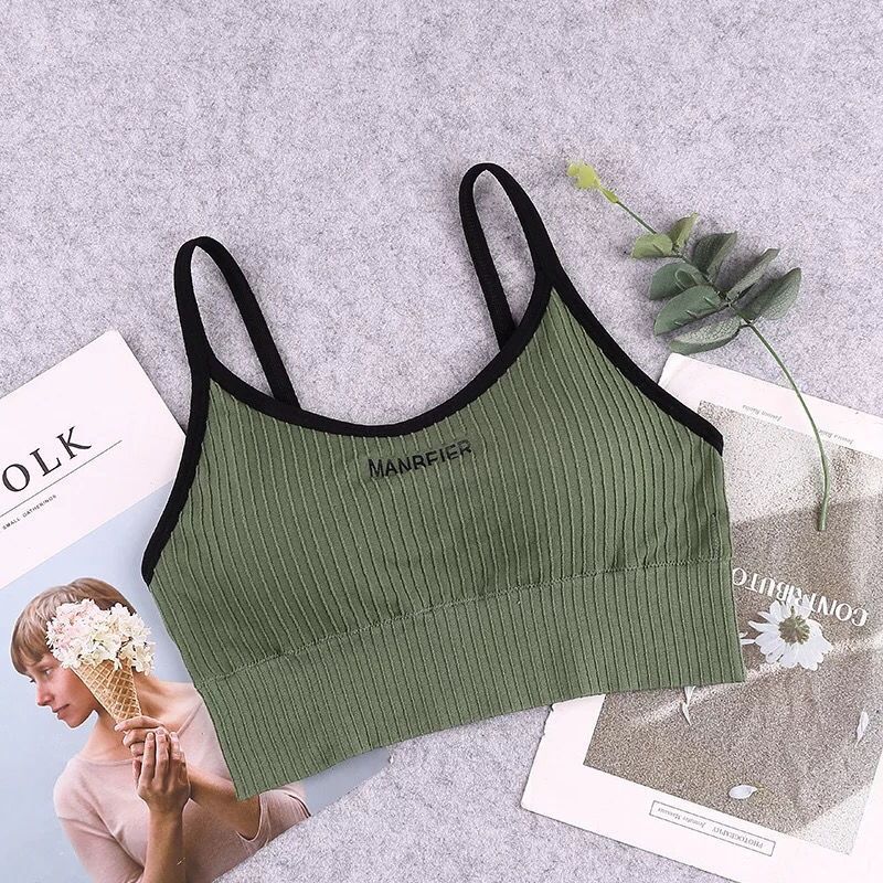 Sports Bra For Women Gym Sexy Crop Underwear Soft Comfort Tube Tops for Girls