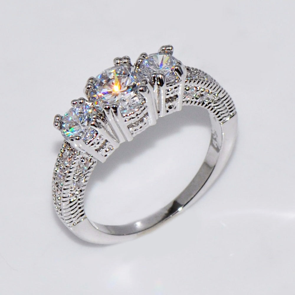 ZHOUYANG Cubic Zirconia Ring For Women - Jeglowstore