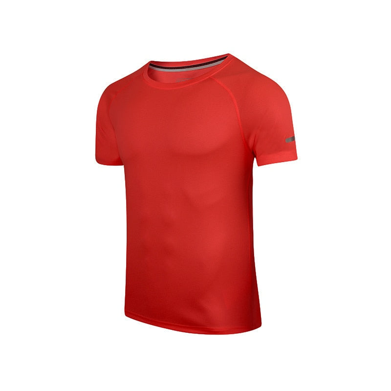 Breathable Short Sleeve Running Fitness T-shirt