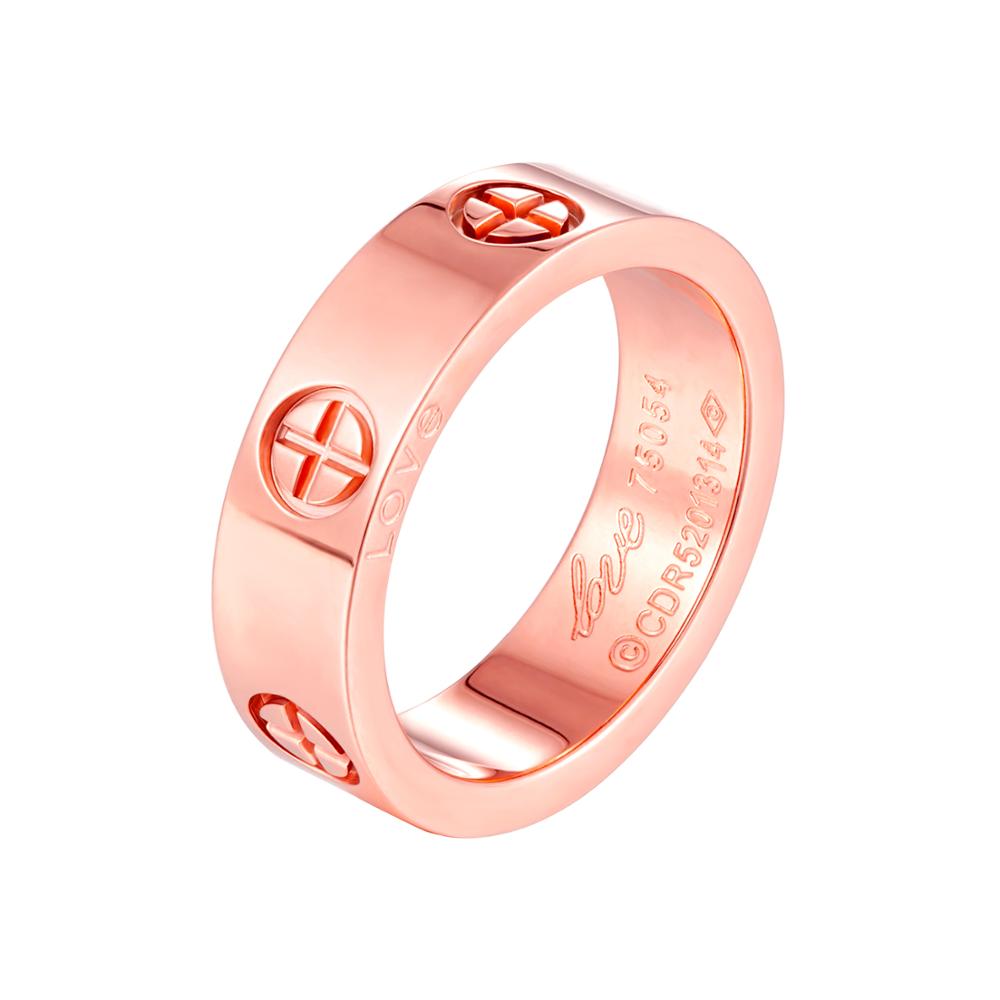 Fashion Classic Cross Stainless Steel Ring