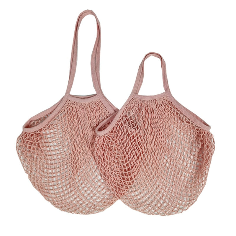 Reusable Washable Cotton String Bag