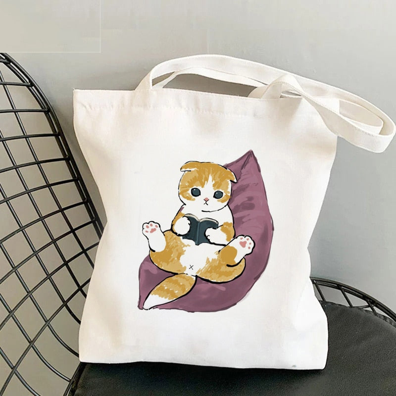 Cat Shark Shopping Bag