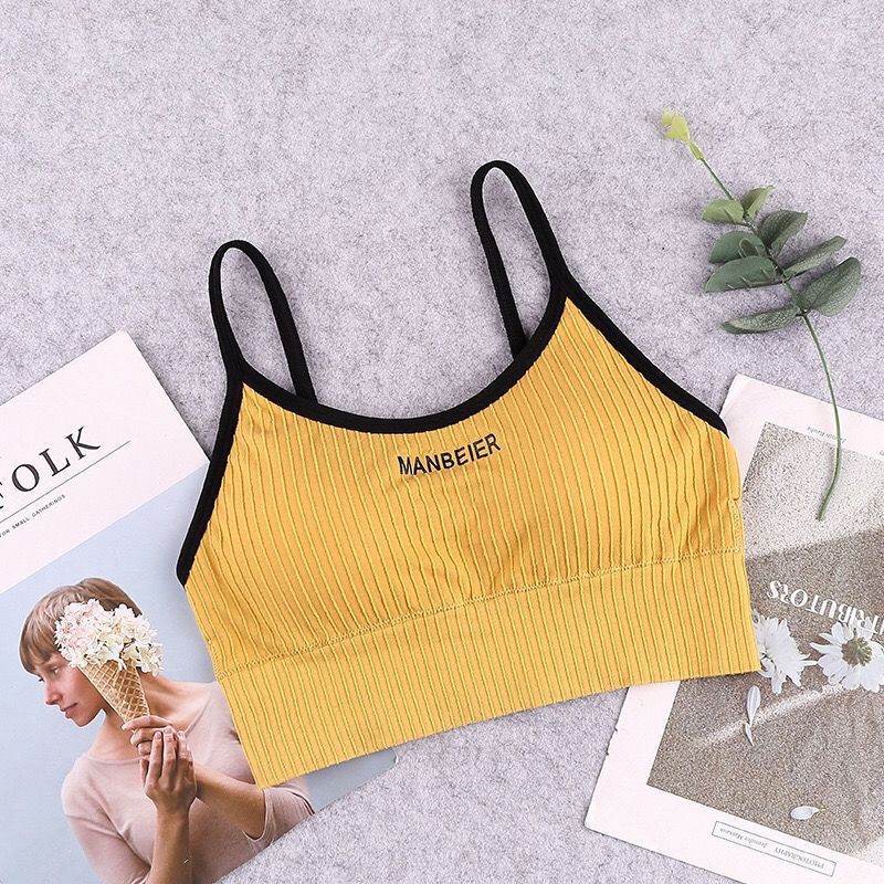 Sports Bra For Women Gym Sexy Crop Underwear Soft Comfort Tube Tops for Girls