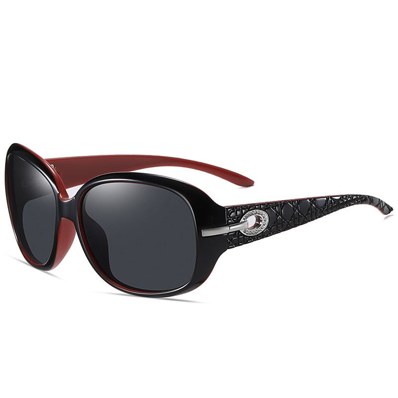 Polarized UV400 Gradient Lens Fashion Luxury Ladies Vintage Sun Glasses