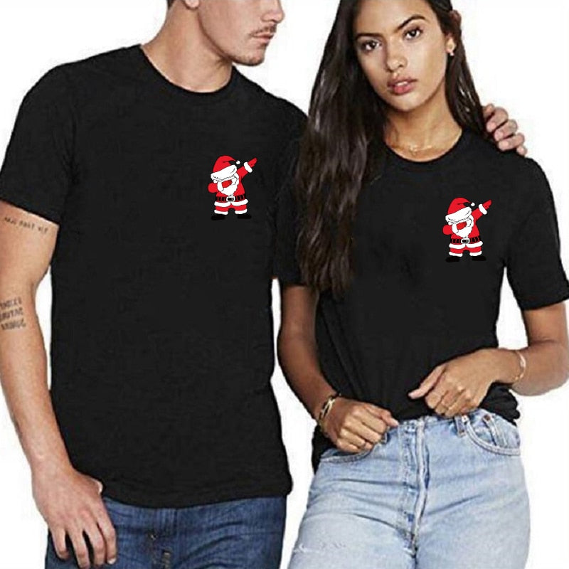 Couple T-shirt Summer Couple LOVE Printed Clothes Couple Tshirt