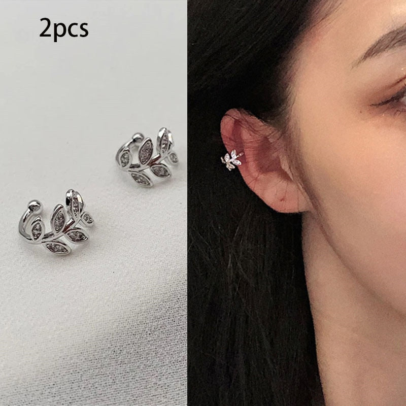 Minimalist 3Pcs/Set Clips Earring Unisex