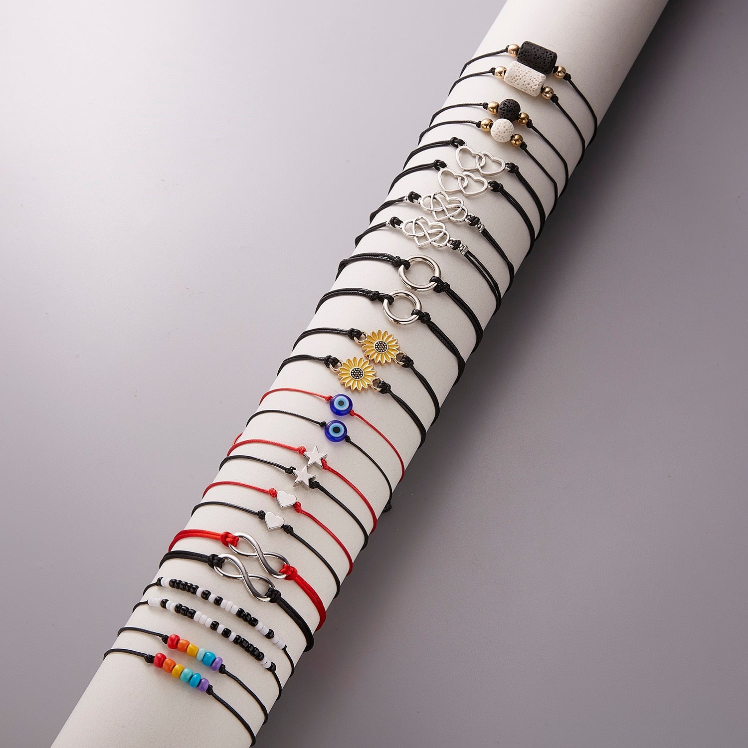 2pcs/set Charm Couple Friendship Bracelet