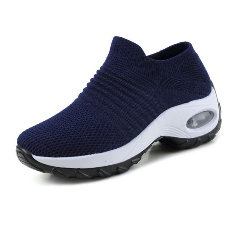 Running Breathable Mesh Comfortable Air Cushion Sneaker Lightweight
