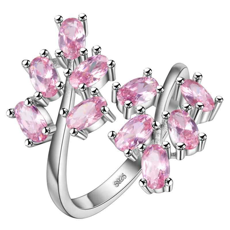 Cellacity Opening adjustable Silver 925 Jewelry Gemstones Ring