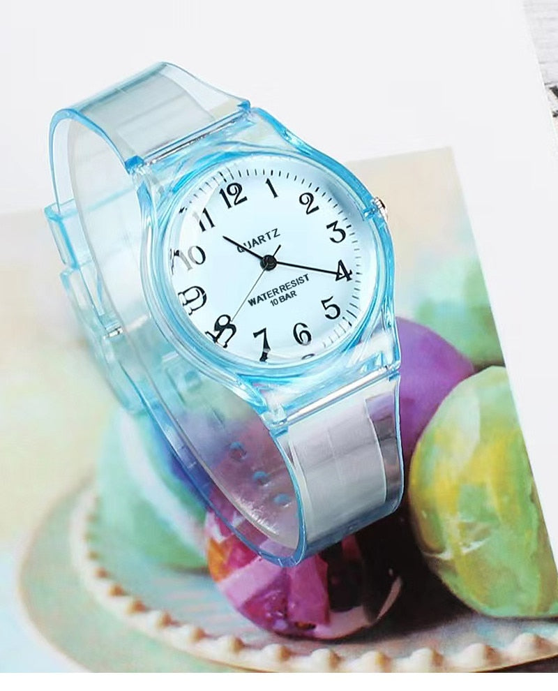 Silicone children's quartz fashion retro classi watch