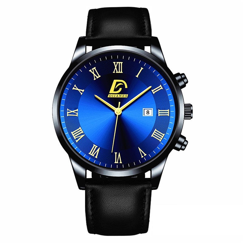 Luxury Minimalist Quartz Stainless Steel Wrist Watch