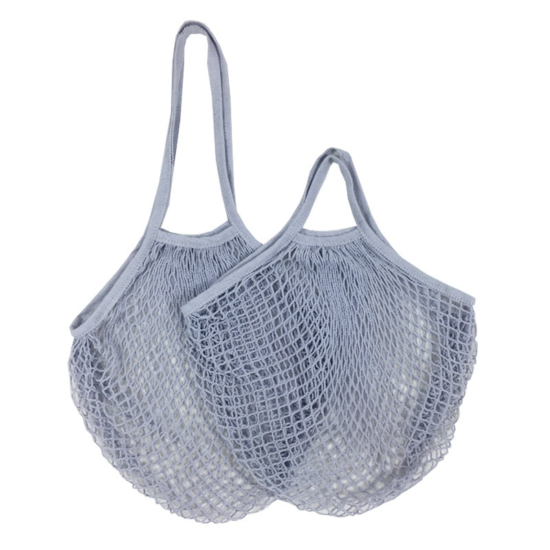 Reusable Washable Cotton String Bag