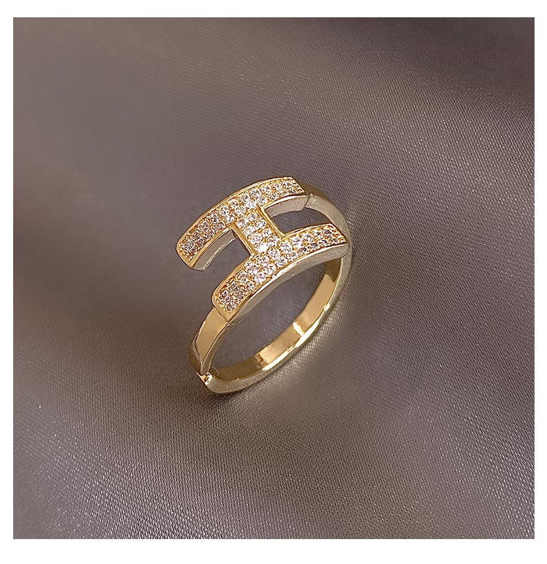 Real Gold Plated AAA Zircon Ring