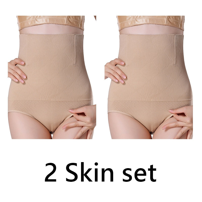 Women High Waist Shaping Panties Breathable Enhanced Body Shaper Slimming Tummy Underwear