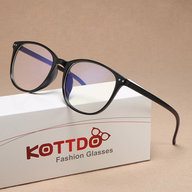 Fashion Reading Glasses Anti-Blue Light Women Men Computer Presbyopia Hyperopia Reading Eyeglasses+1.0+1.5+2.0+2.5+3.0+3.5+4.0 - Jeglowstore