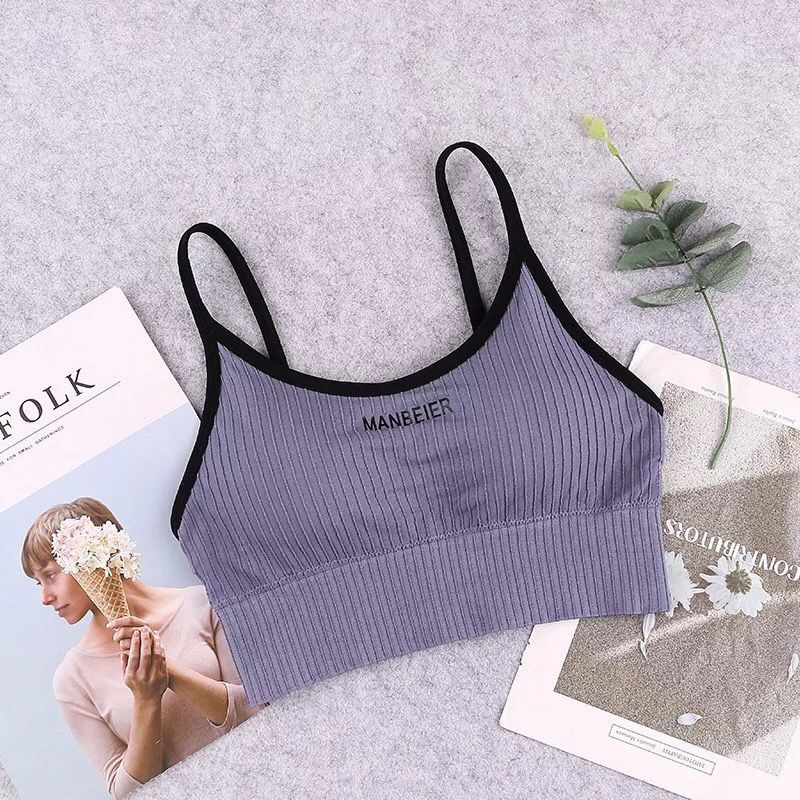 Sports Bra For Women Gym Sexy Crop Underwear Soft Comfort Tube Tops for Girls