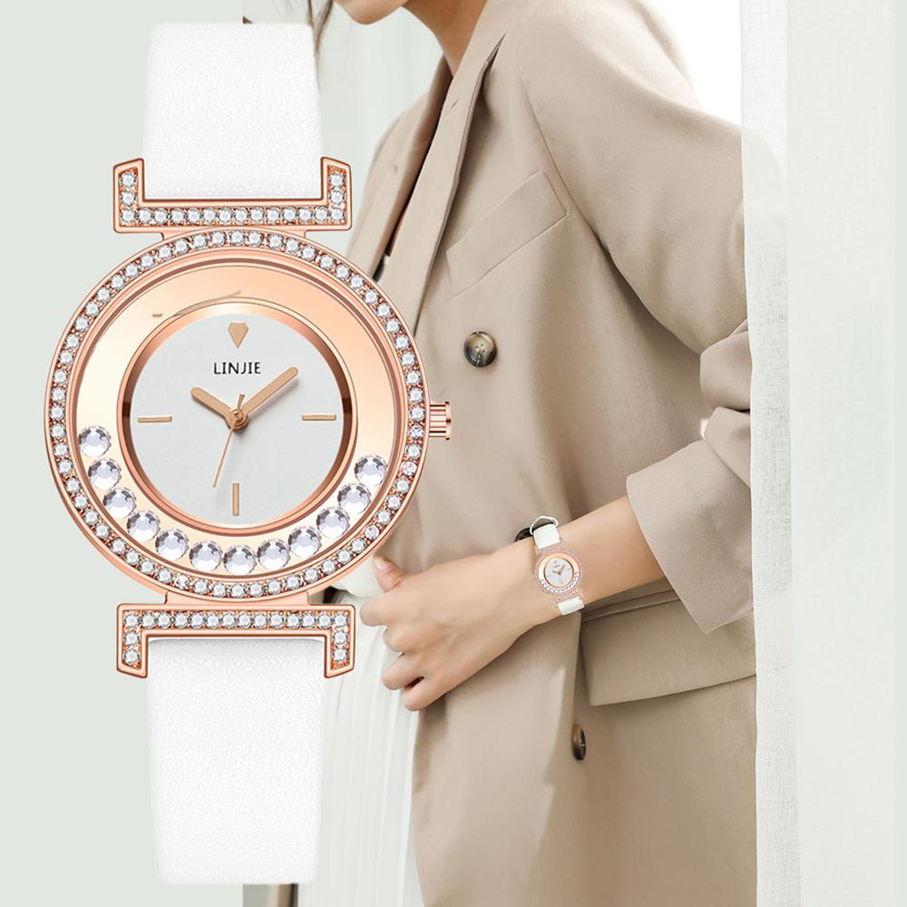 Exquisite Minimalist New Simple Diamond Dial Design Wrist Watch