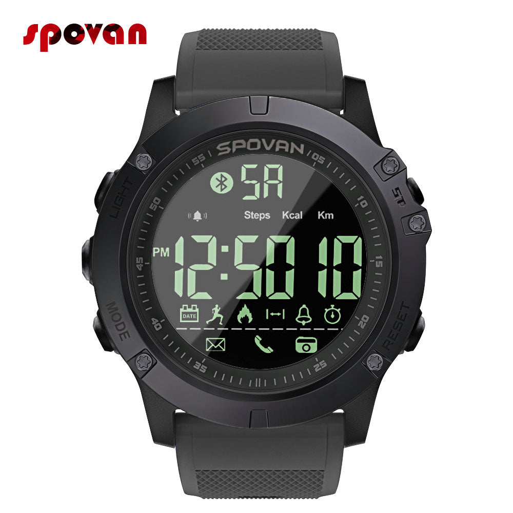 Professional 5ATM Waterproof Bluetooth Digital Alarm Clock For iOS Android Phone