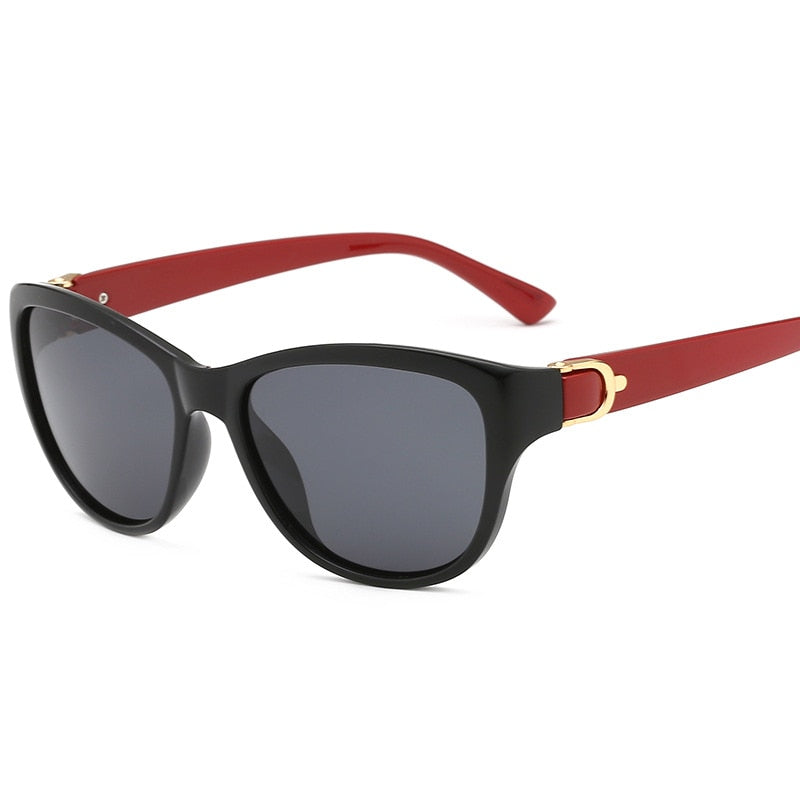 Luxury Cat Eye Polarized Sunglasses Men Women