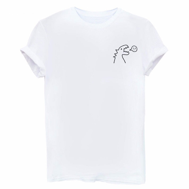 Friends Printing T Shirt Summer Women Short Sleeve Leisure Top