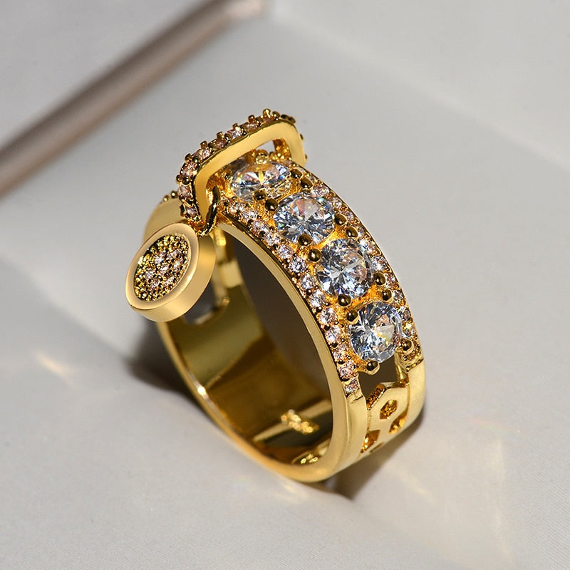 New Arrival Vintage Rose Gold Filled Wedding Ring - Jeglowstore