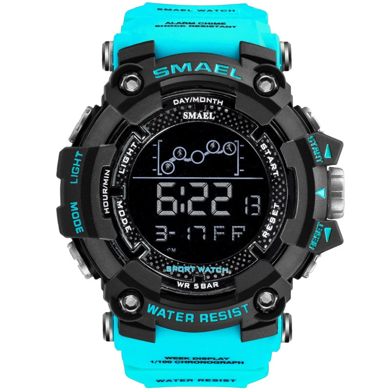 Military Water resistant SMAEL Army led Digital wrist Stopwatches