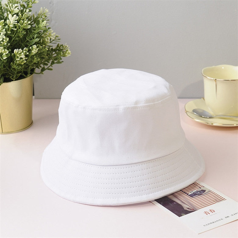New Unisex Cotton Bucket Hats