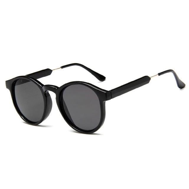 2022 Retro Round Transparent Sunglasses