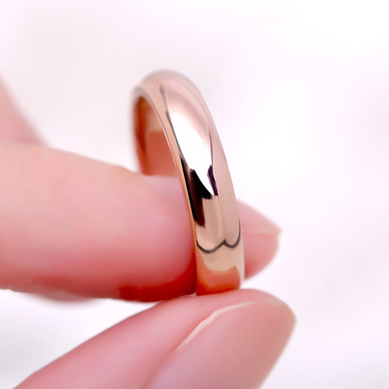 KNOCK High quality Simple Round Men Ring