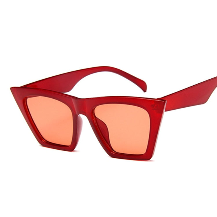 Fashion Square Designer Luxury Man/Woman Cat Eye Sun Glasse