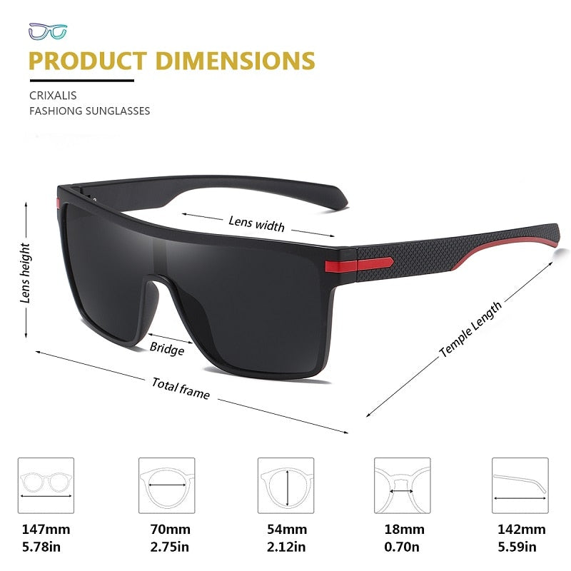 CRIXALIS Fashion Polarized Sunglasses - Jeglowstore