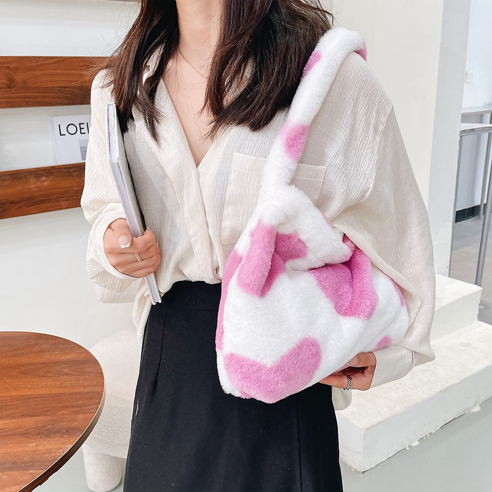 Retro Soft Leopard Print Bags For Women