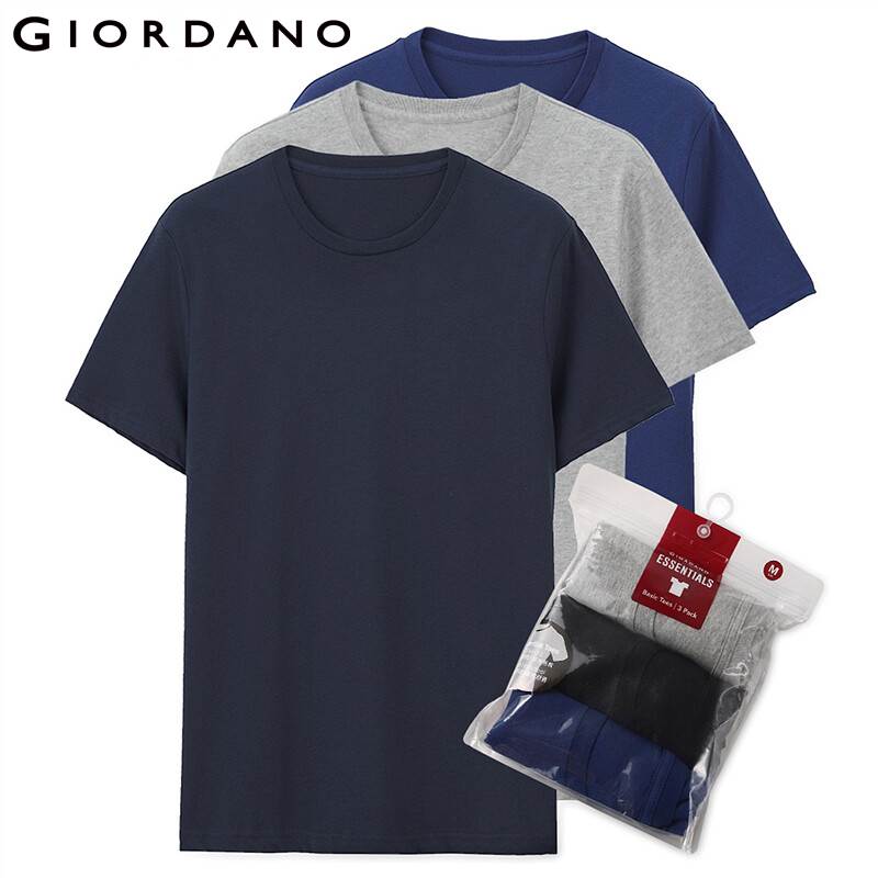 Giordano Men Cotton Short Sleeve T Shirt