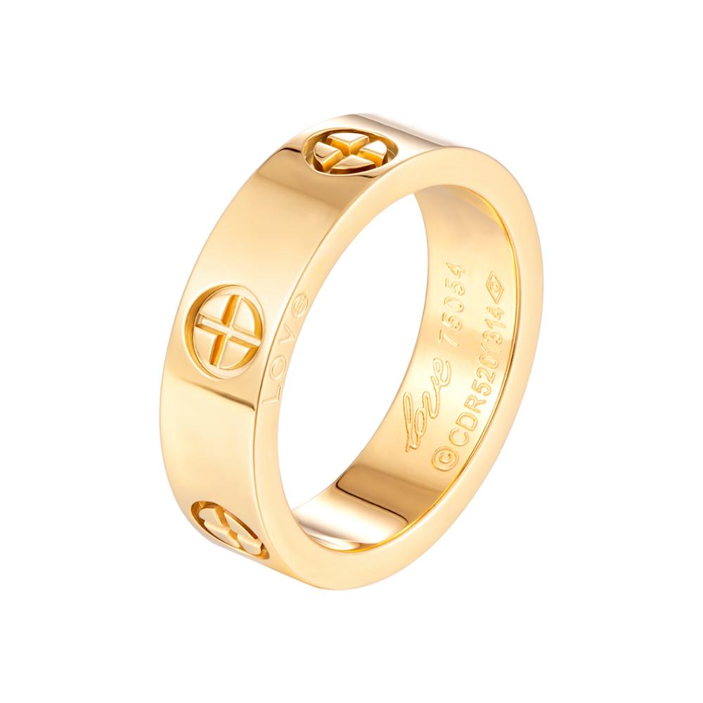Fashion Classic Cross Stainless Steel Ring