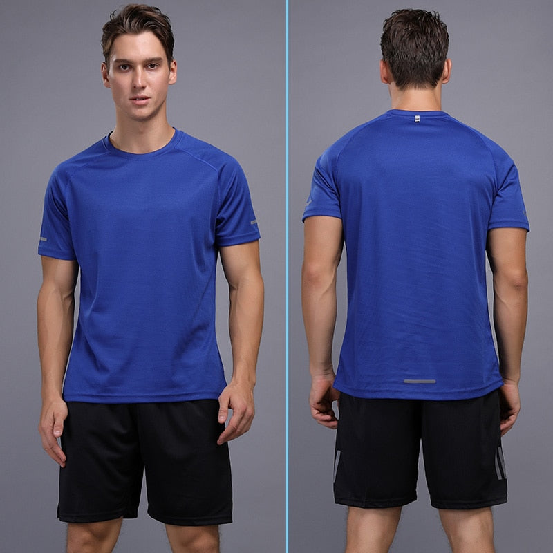 Breathable Short Sleeve Running Fitness T-shirt