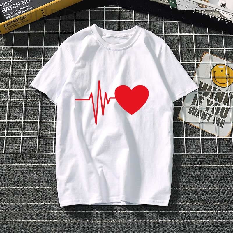 Love O-Neck t shirt Women