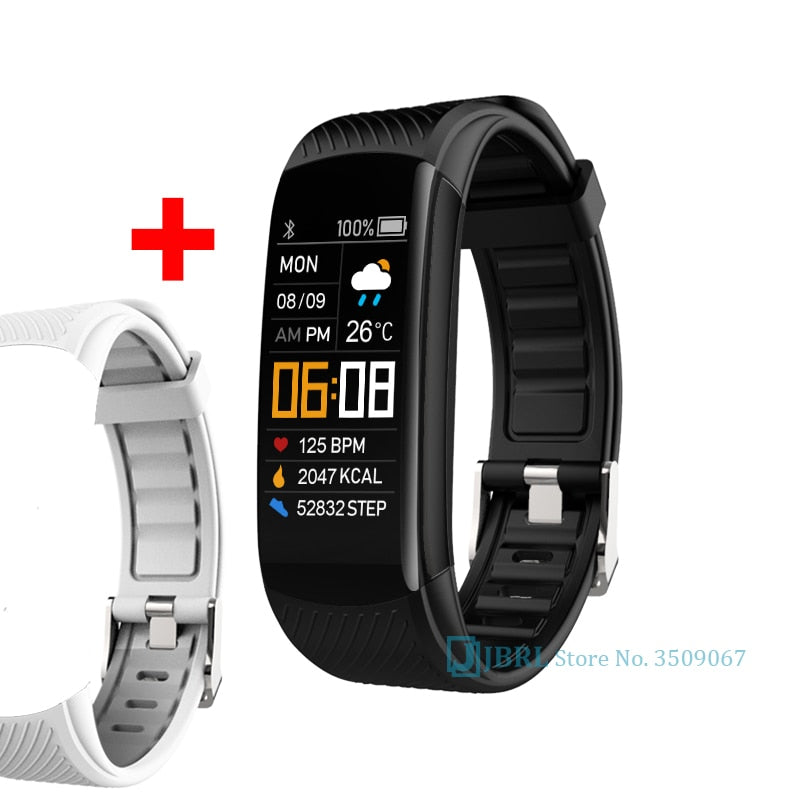 Fitness Tracker Android iOS Heart Rate Monitor Electronic Waterproof Smart Watch